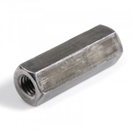 Høj Stålmøtrik Rå