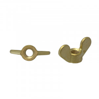 Messing Fløjmøtrik Din 315