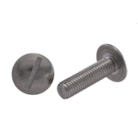 Flangerundhoved Rustfri Skruer