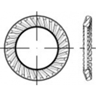 Schnorr Skive Form VS sort